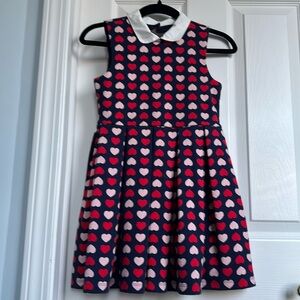 Girls Janie and Jack Heart Dress Size 6